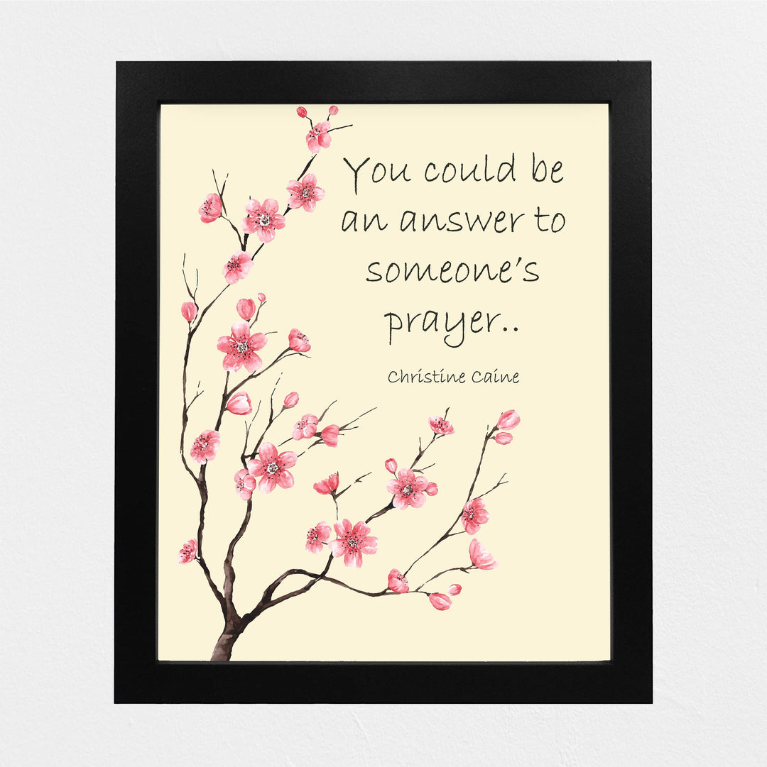 You Could Be an Answer to Someone&