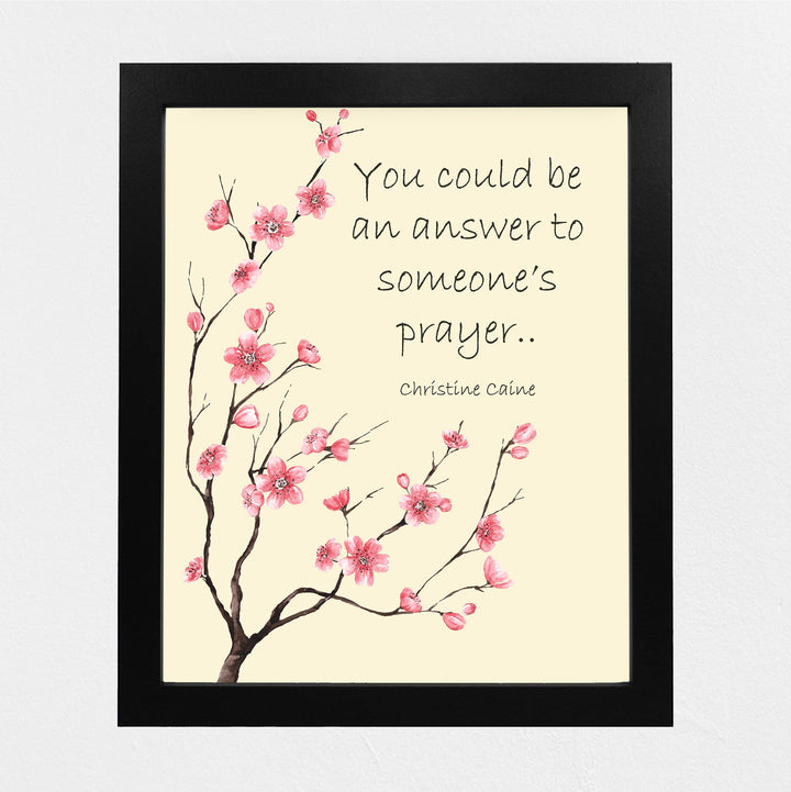 You Could Be an Answer to Someone&