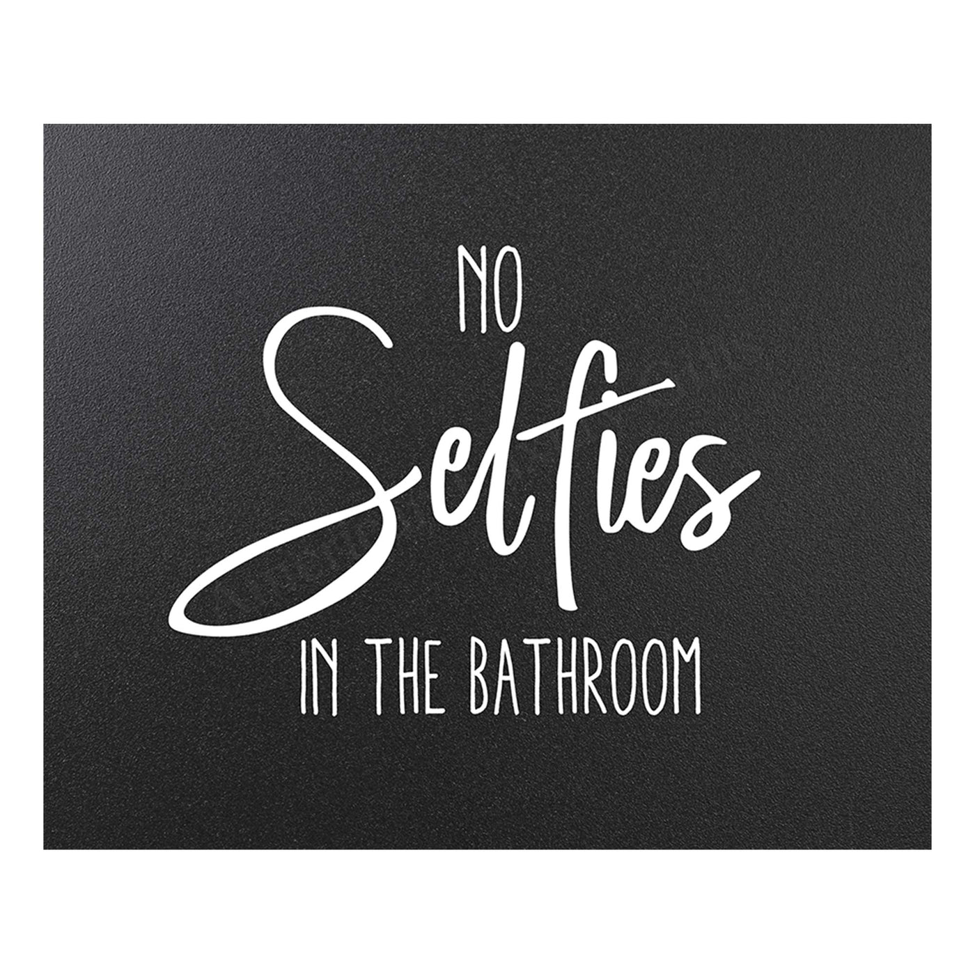 Wash Your Hands Filthy Animal Funny Bathroom Signs-Set of (4)-10 x 8" Wall Prints-Ready to Frame."No Selfies in the Bathroom"-"Enjoy Your Poop"-"Please Stay Seated" Fun Home-Guest Bathroom Decor!