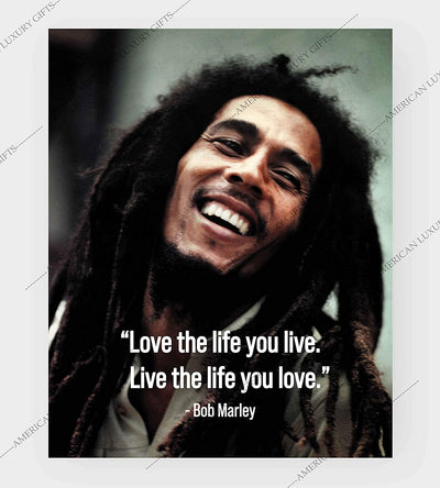 Bob Marley-"Love the Life You Live"-8 x 10"
