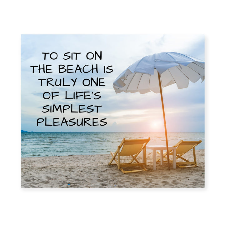 To Sit on the Beach-Life&