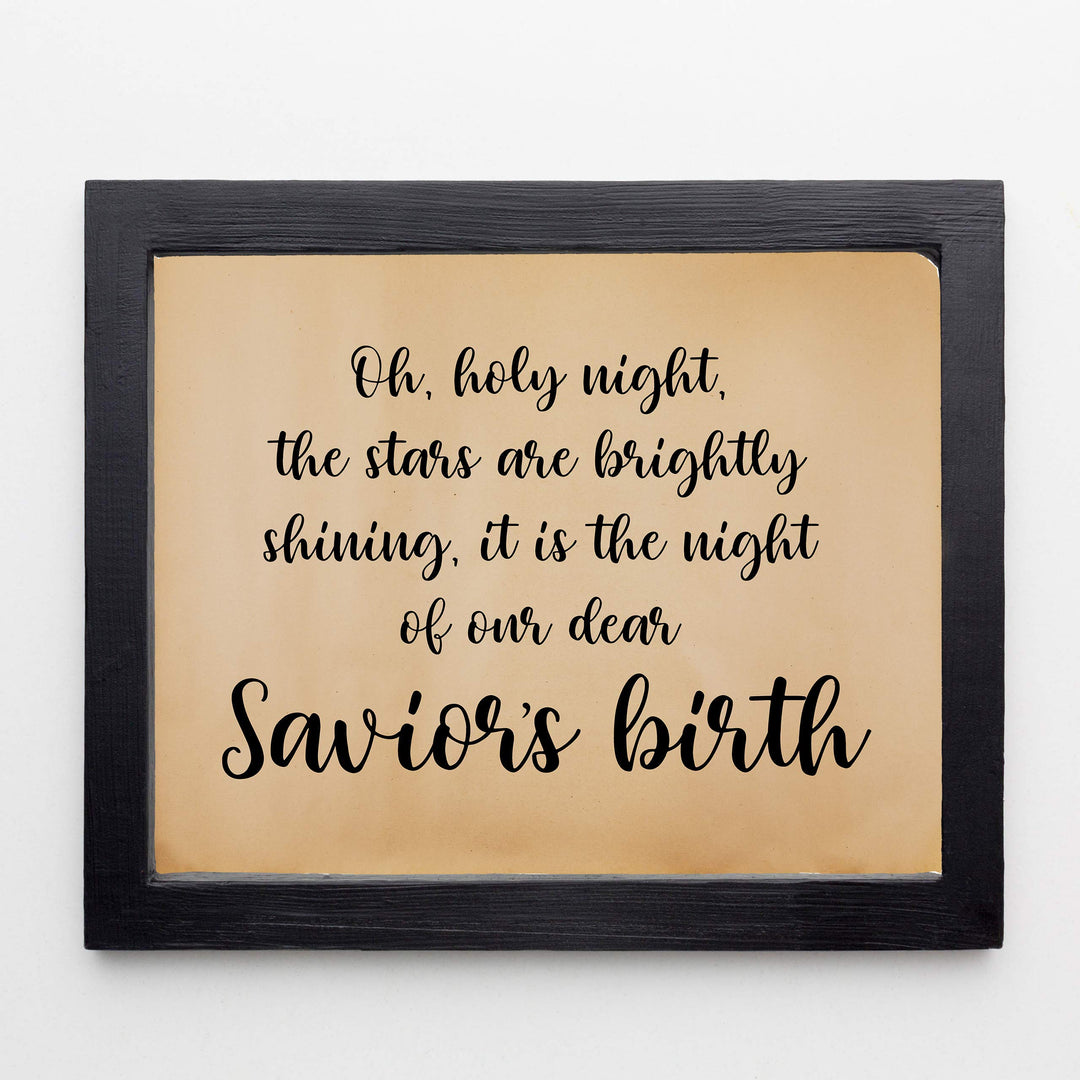 It Is the Night of Our Dear Savior&