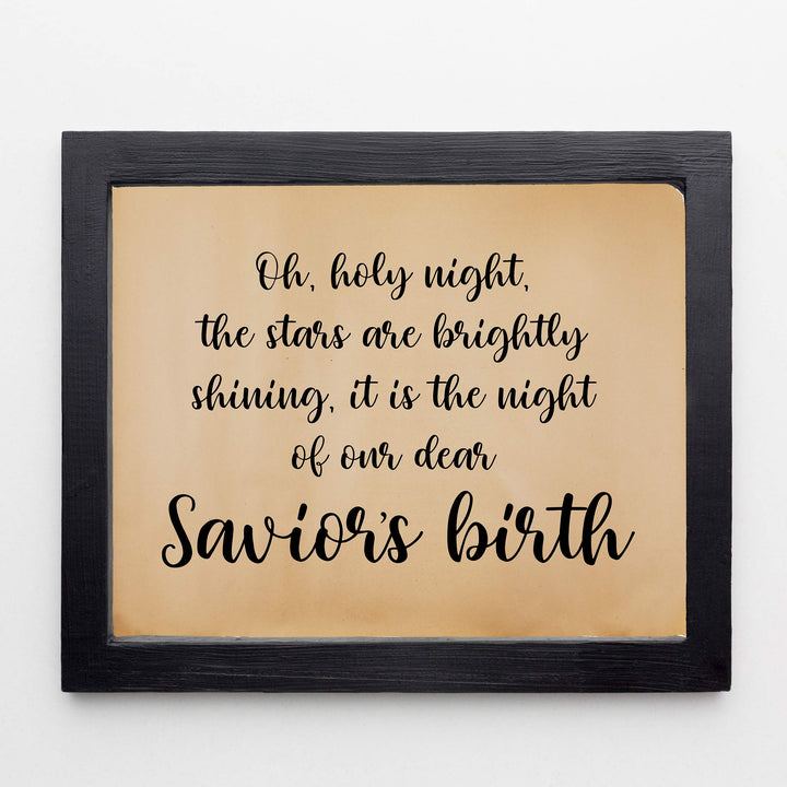 It Is the Night of Our Dear Savior&