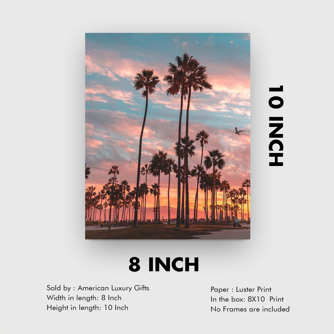 Palm Trees of Paradise- 8 x 10&