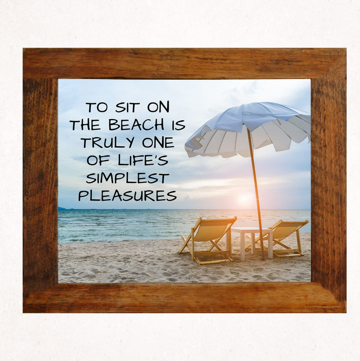 To Sit on the Beach-Life&