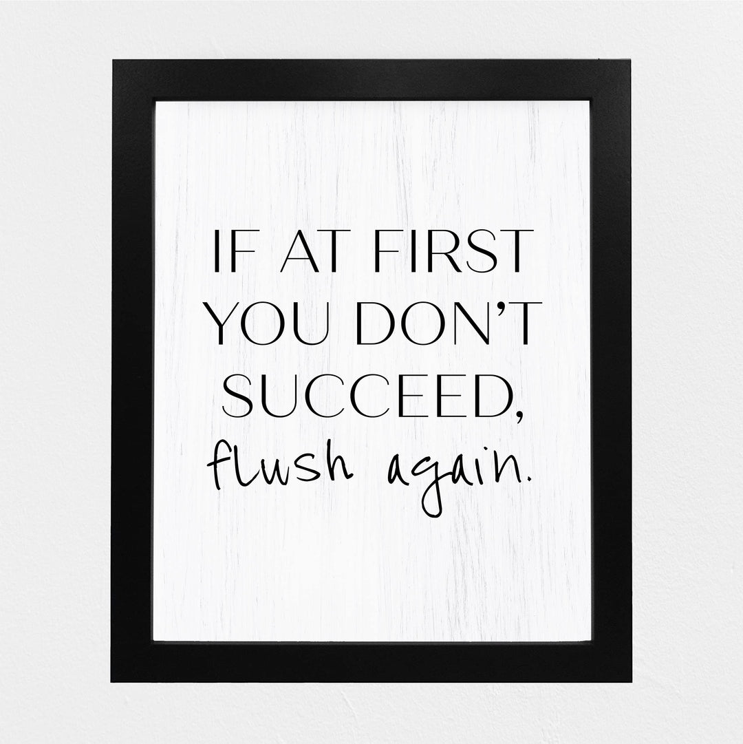 If At First You Don&