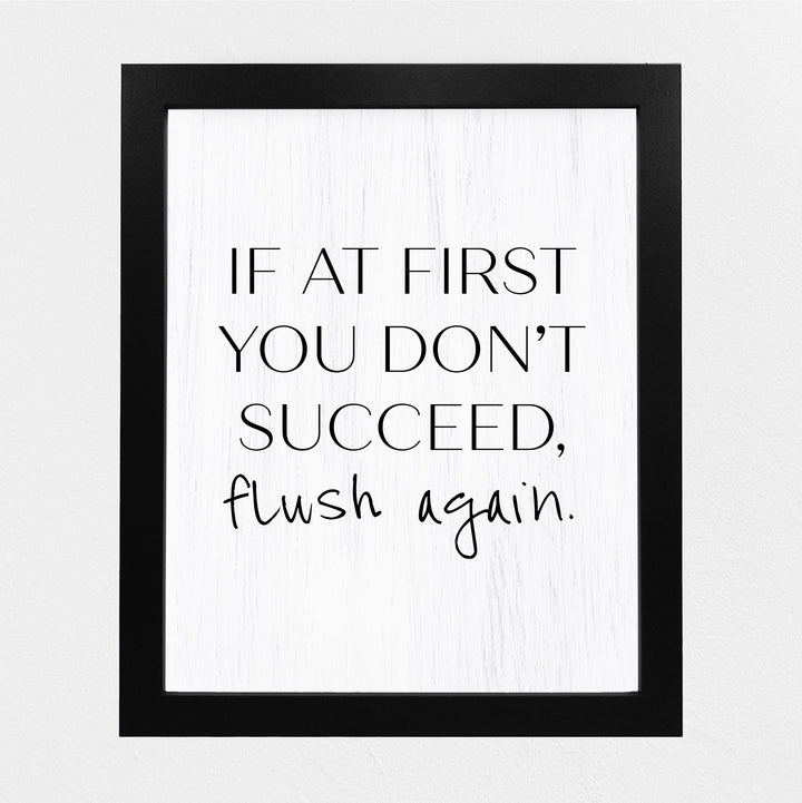 If At First You Don&