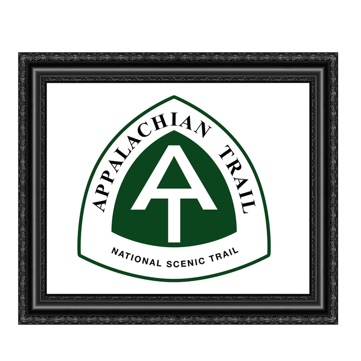 Appalachian Trail-Rustic National Park Wall Decor Sign - 10 x 8" Scenic Hiking &amp; Outdoors Wall Art Print -Ready to Frame. Perfect Adventure Sign for Home-Office-Cabin-Lodge-Lake House Decor!