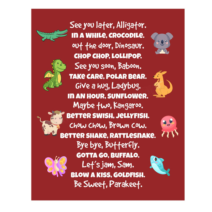 See You Later, Alligator Funny Classic Children&
