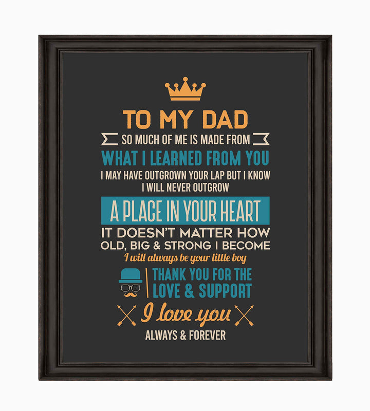 To My Dad-I Love You Always &amp; Forever-Father&