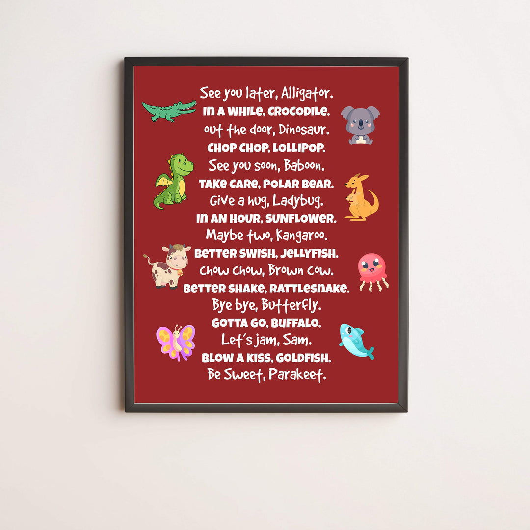 See You Later, Alligator Funny Classic Children&