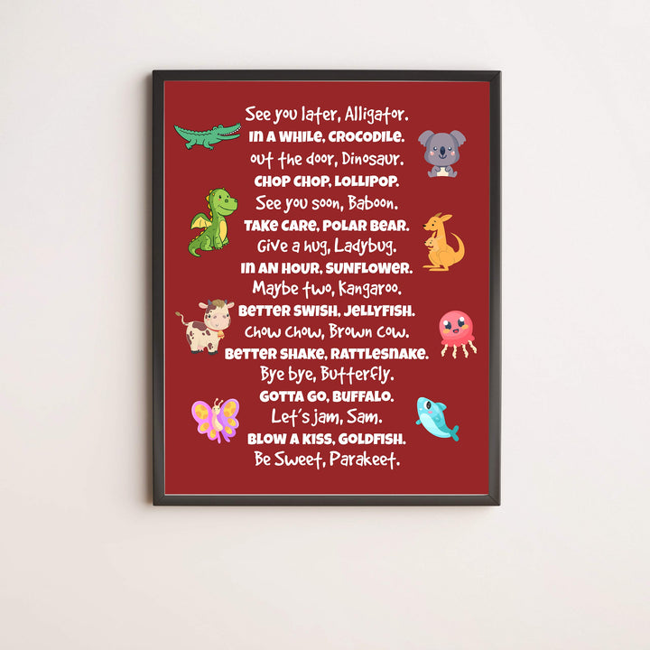 See You Later, Alligator Funny Classic Children&