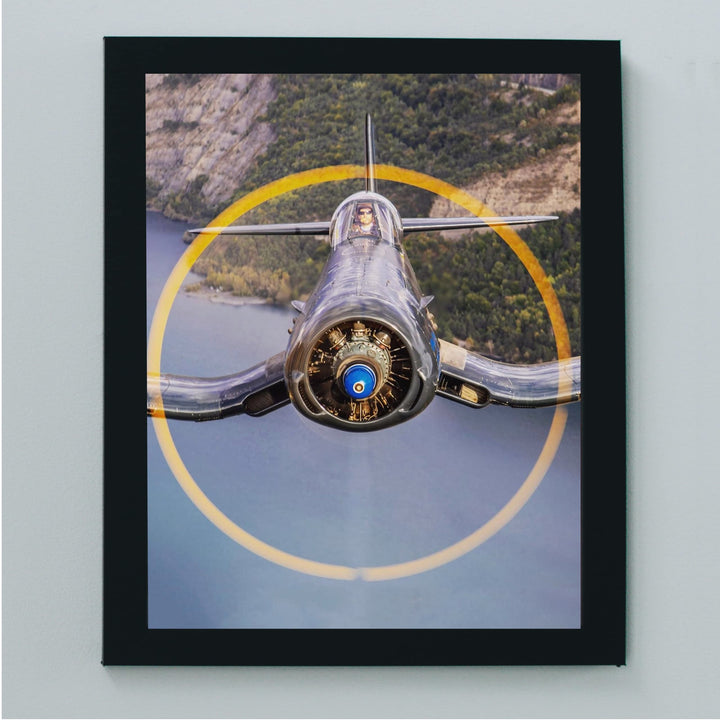 Vought F4U Corsair Fighter Jet -8 x 10" US Air Force - American Military Aircraft Wall Print -Ready to Frame. Home-Office-Garage-Shop-Man Cave Decor! Great Gift for Active Duty Military &amp; Veterans!