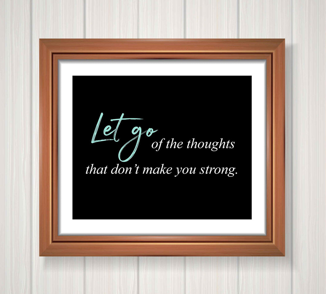 Let Go of Thoughts That Don&