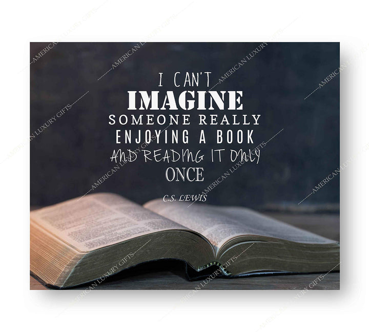 C.S. Lewis Quotes Wall Art-"Can&