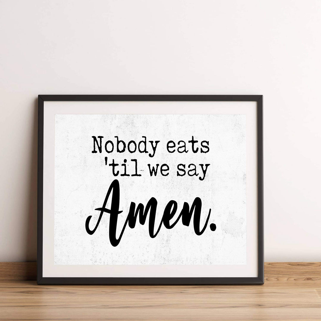 Nobody Eats &