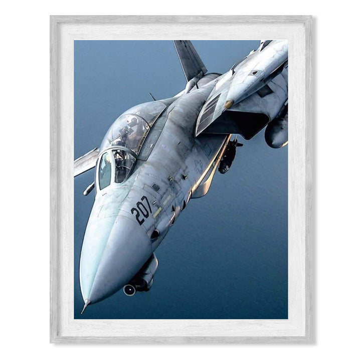 F-14 Tomcat Fighter Jet -8 x 10" US Air Force - American Military Aircraft Wall Print -Ready to Frame. Home-Office-Garage-Shop-Man Cave Decor! Great Gift for Active Duty Military &amp; Veterans!