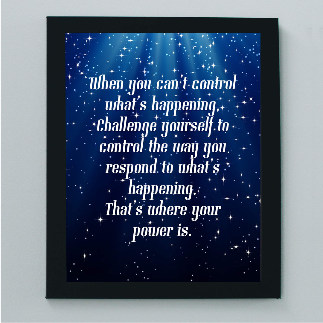 Control the Way You Respond-That&