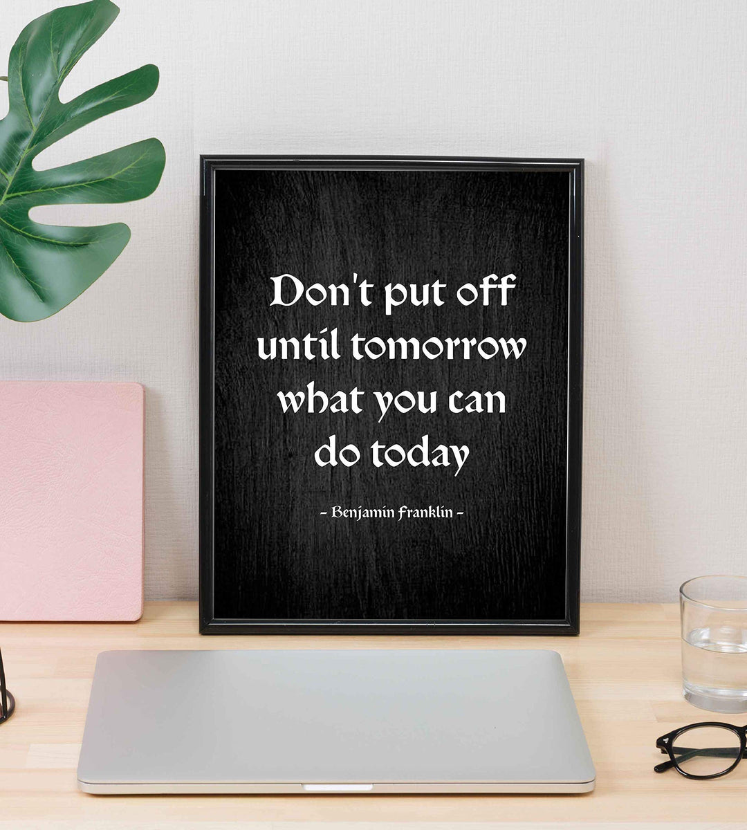 Benjamin Franklin Quotes Wall Art ?Don&
