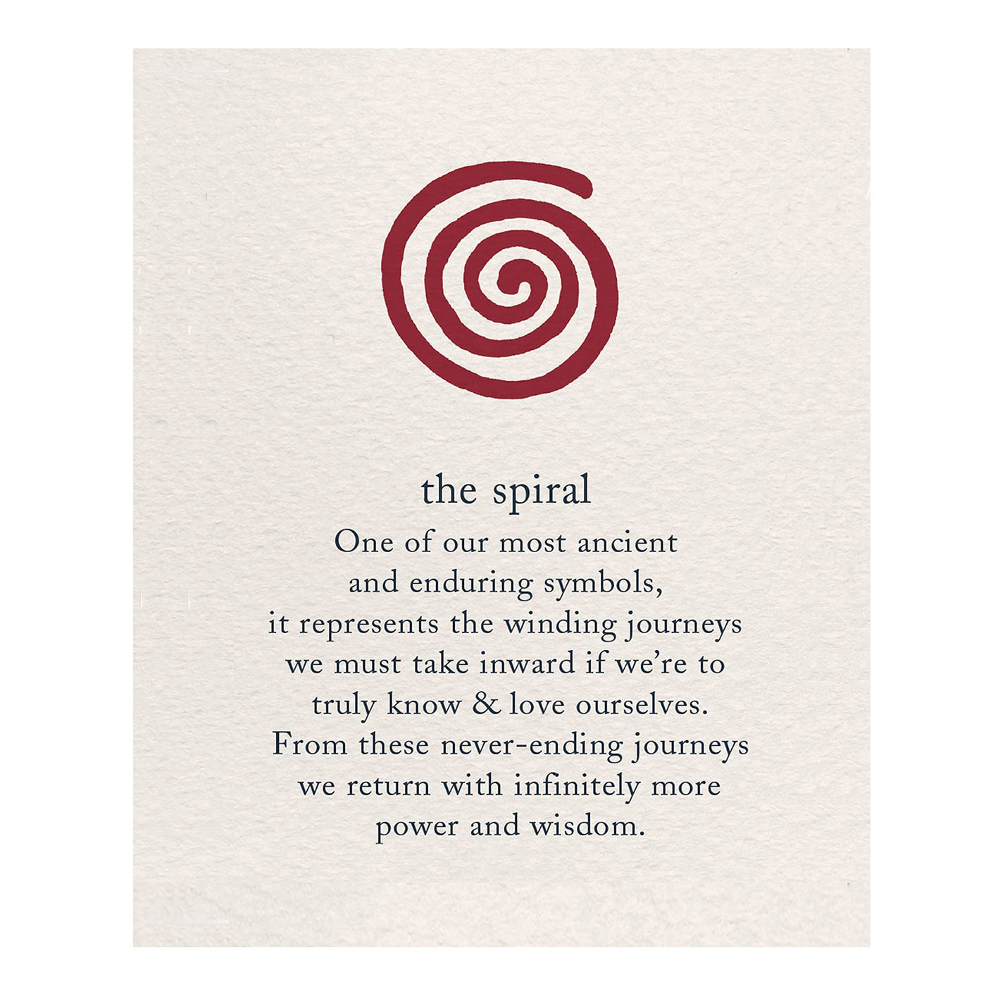 The Spiral Inspirational Wall Art Print -8 x 10 Print Wall Art Ready to Frame. Home-Office-Studio-School D?cor. This Spiritual Wall Print Represents Learning True Self To Maximize Your Full Power!