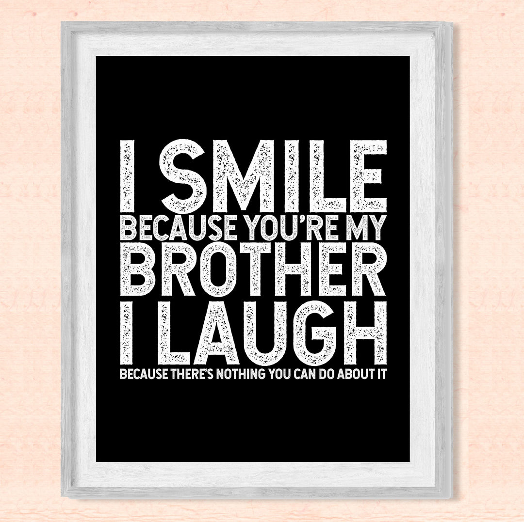I Smile Because You&