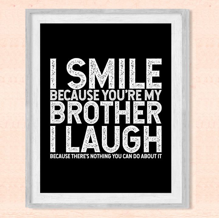 I Smile Because You&