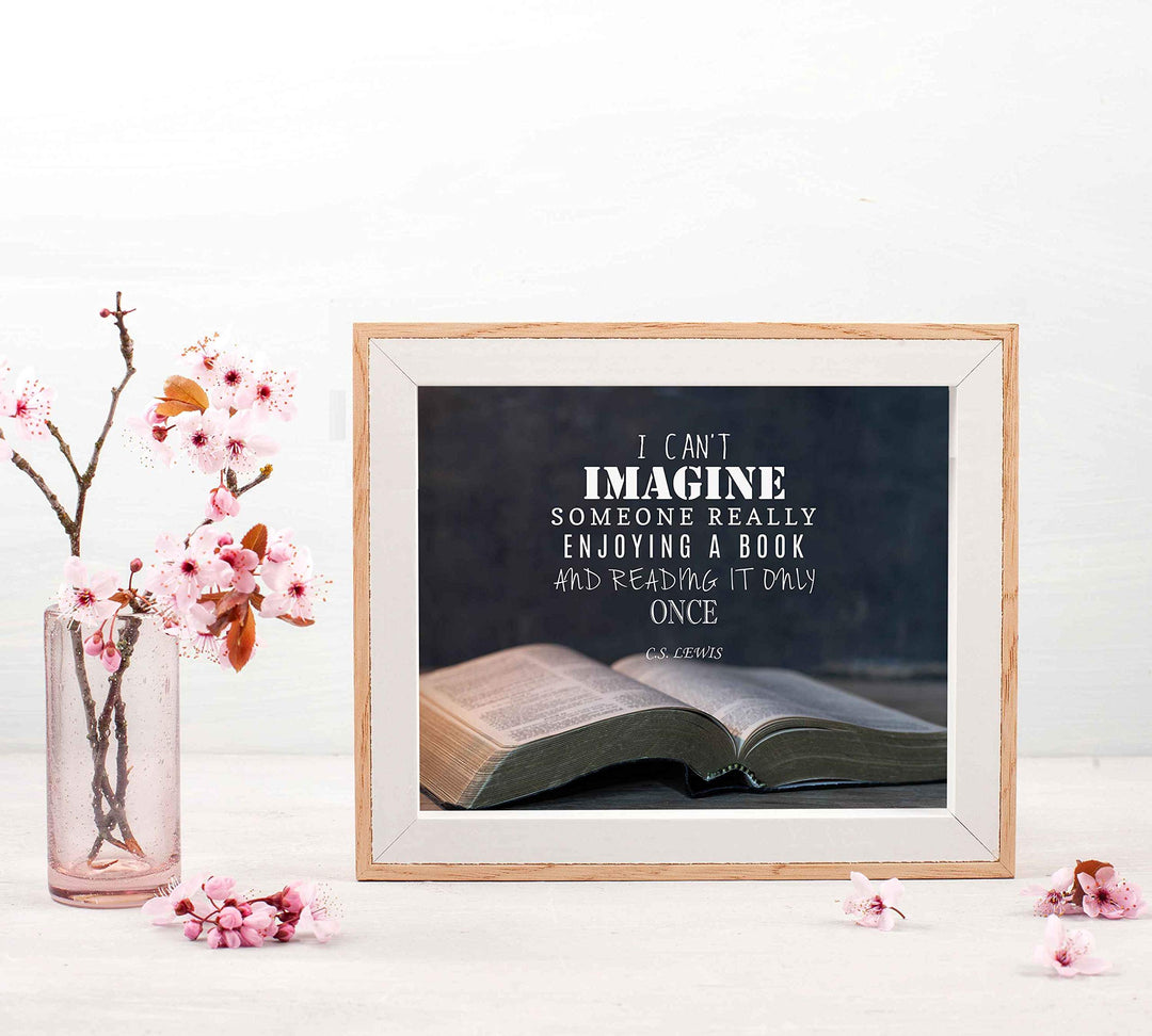 C.S. Lewis Quotes Wall Art-"Can&