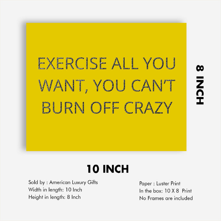Exercise All You Want-Can&