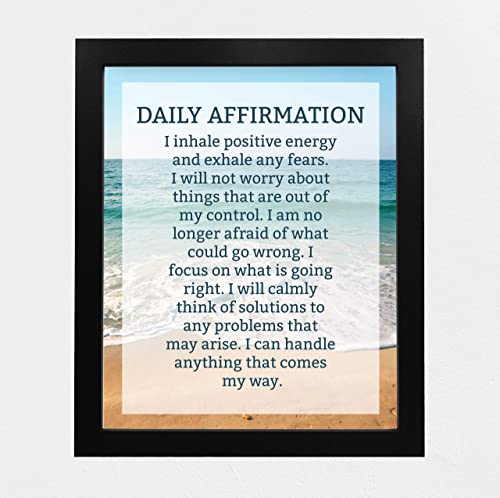 "Daily Affirmations- Self Talk"-8 x 10"