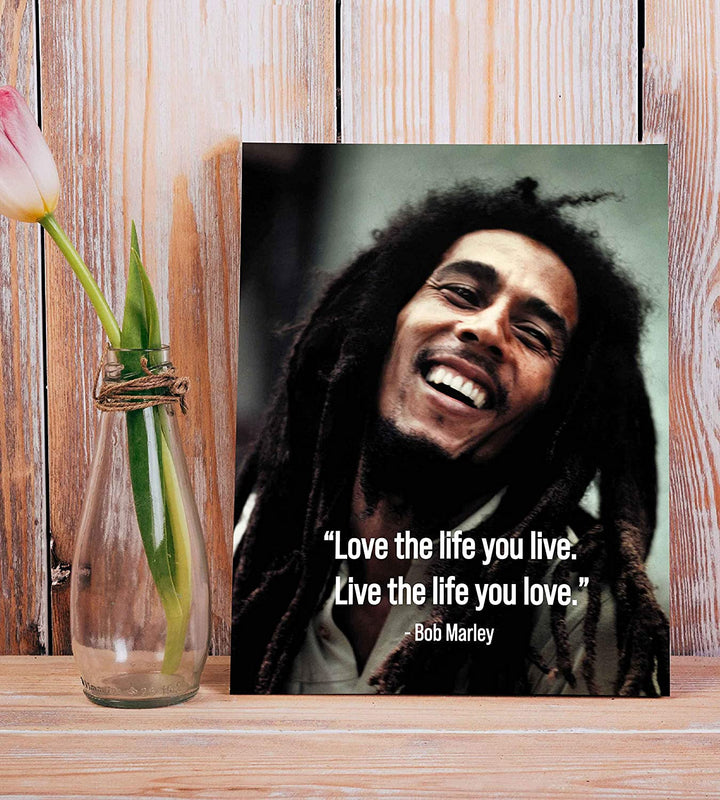 Bob Marley-"Love the Life You Live"-8 x 10"