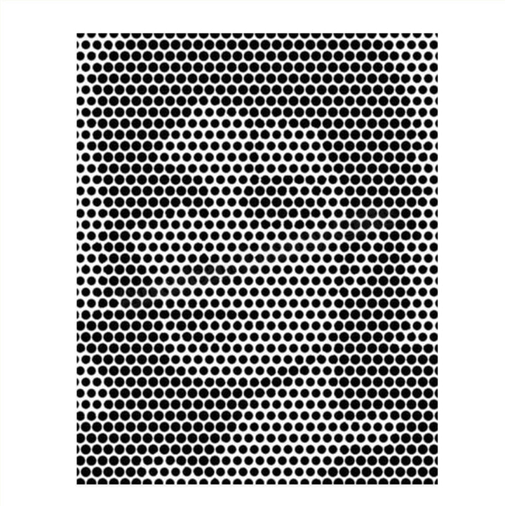 Michael Jackson- Abstract Portrait Print- 8 x 10"-"Optical Illusion of Circles"- Wall Art Print-Ready to Frame. Modern Home-Studio-Office D?cor. Perfect Gift for Musicians &amp; Michael Jackson Fans.