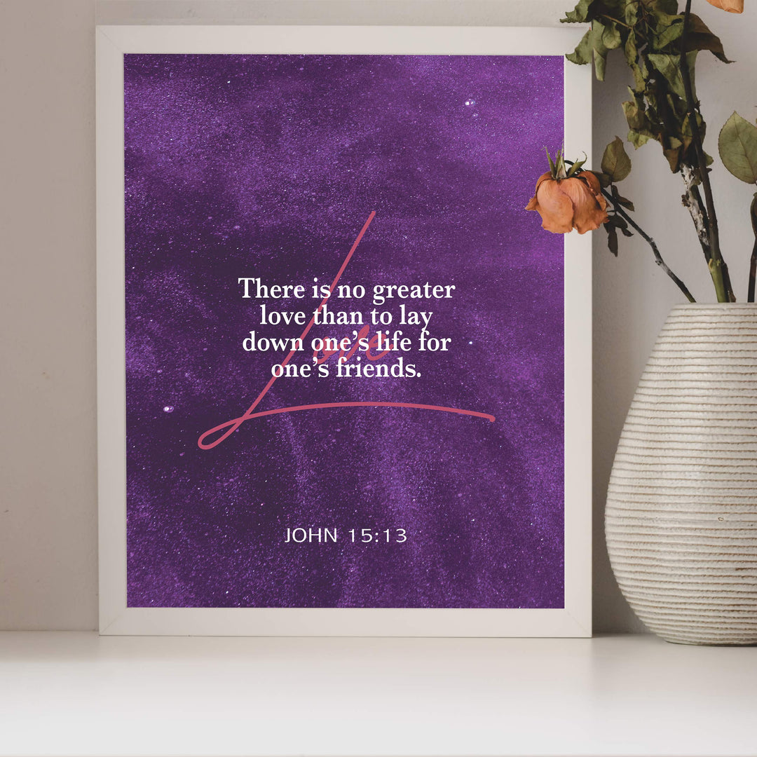 ?No Greater Love-For One&