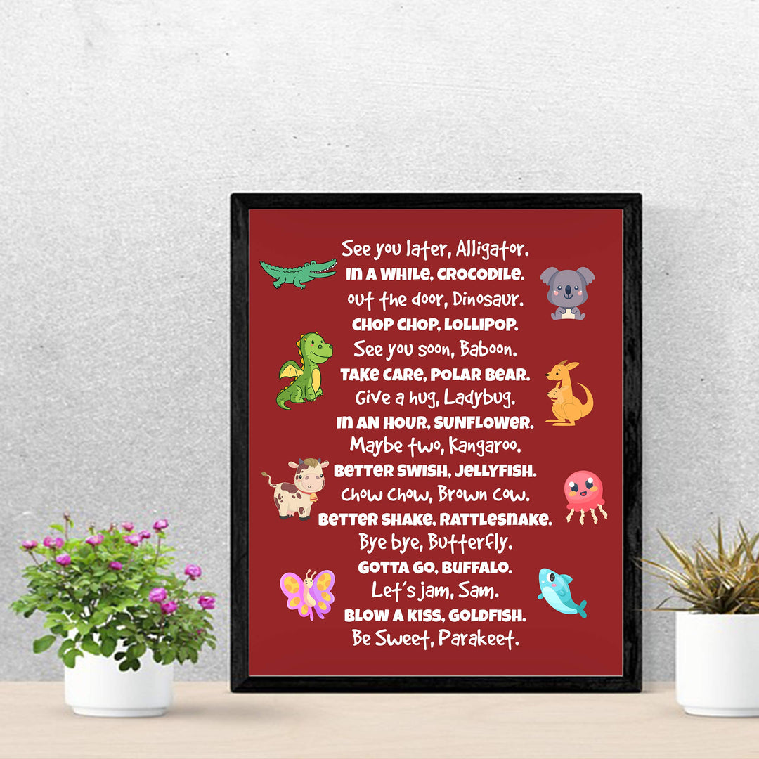 See You Later, Alligator Funny Classic Children&