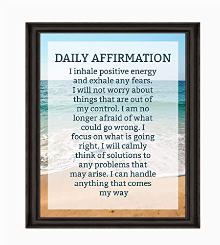 "Daily Affirmations- Self Talk"-8 x 10"