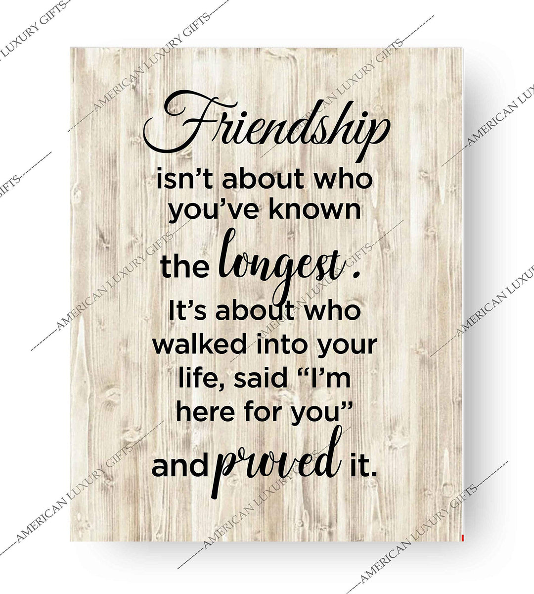 Friendship Isn&