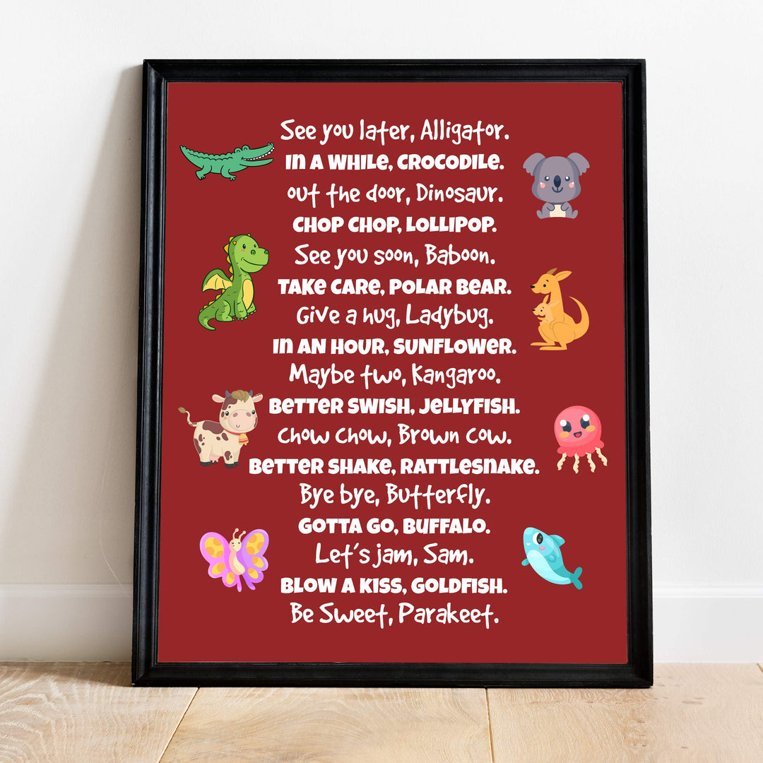 See You Later, Alligator Funny Classic Children&