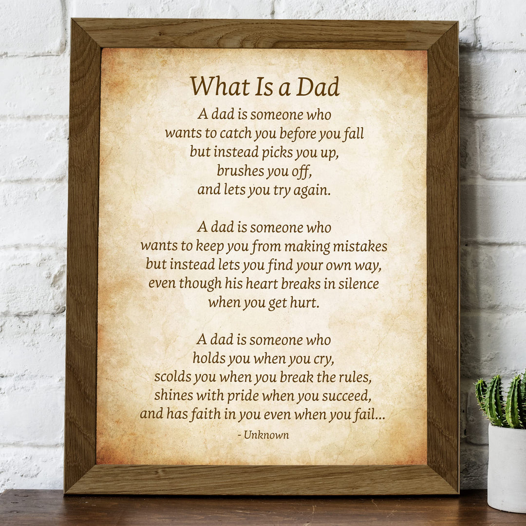 What Is A Dad-Inspirational Father&