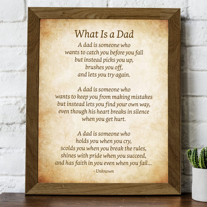 What Is A Dad-Inspirational Father&