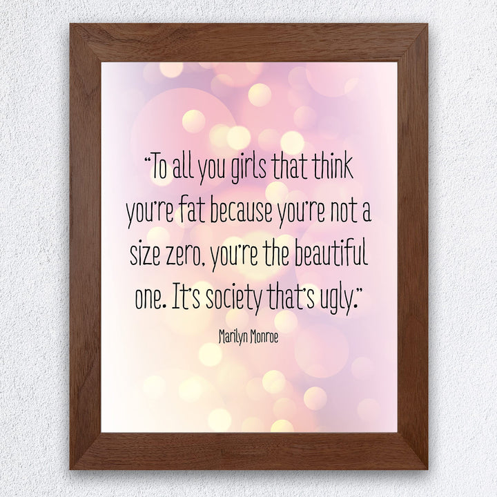 Marilyn Monroe Quotes-"You&