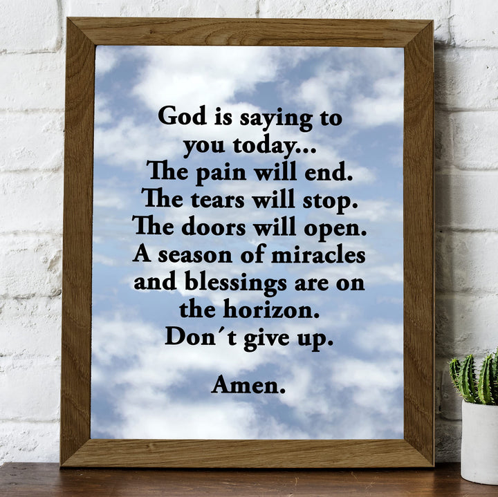 God Is Saying to You-Don&