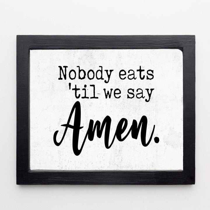 Nobody Eats &