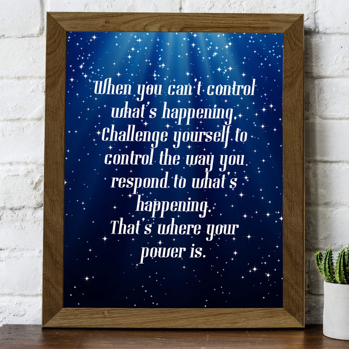 Control the Way You Respond-That&