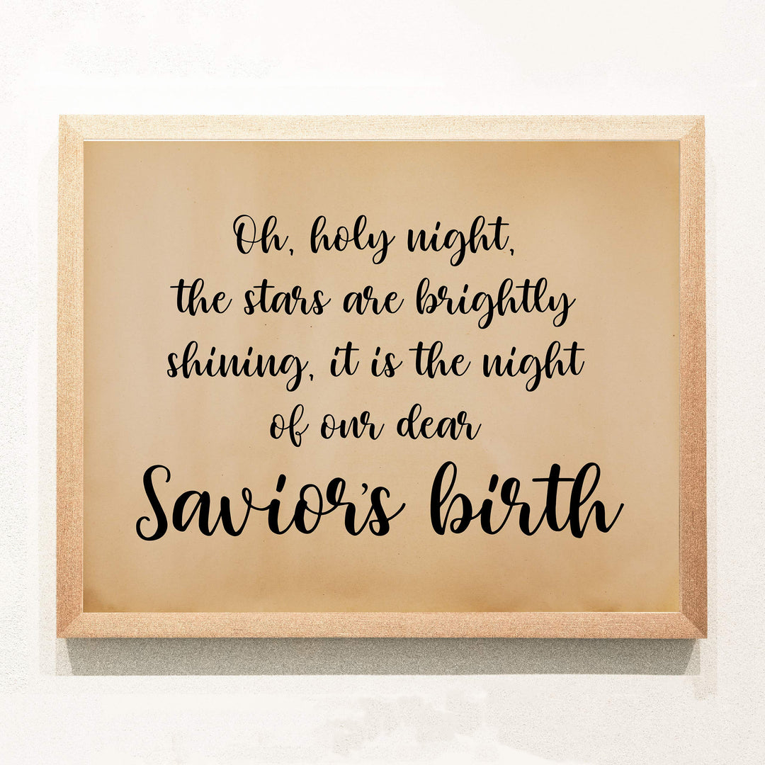 It Is the Night of Our Dear Savior&