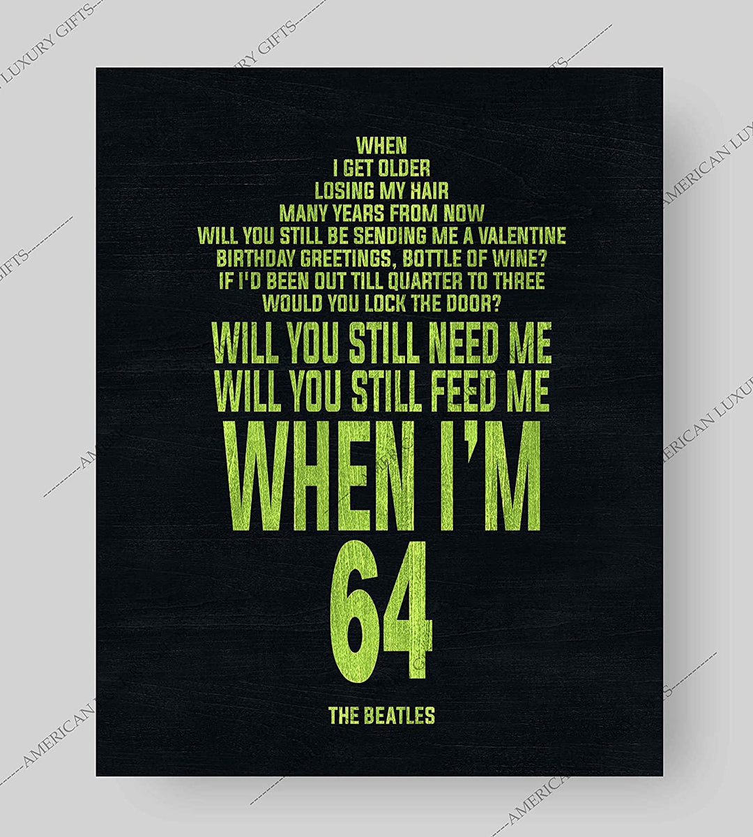 The Beatles-"When I&