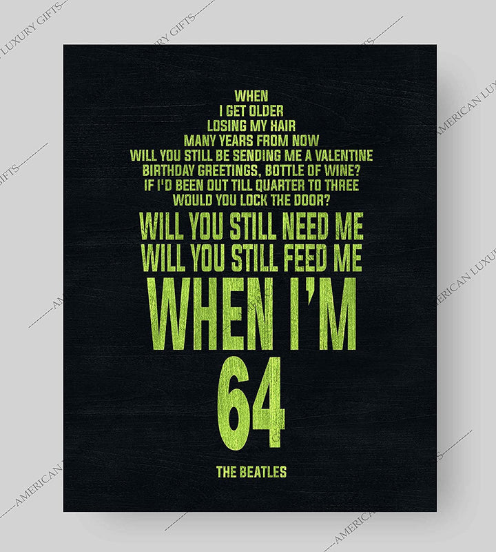 The Beatles-"When I&
