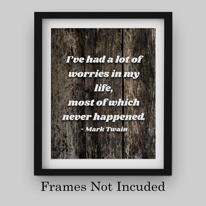 Mark Twain-"I&