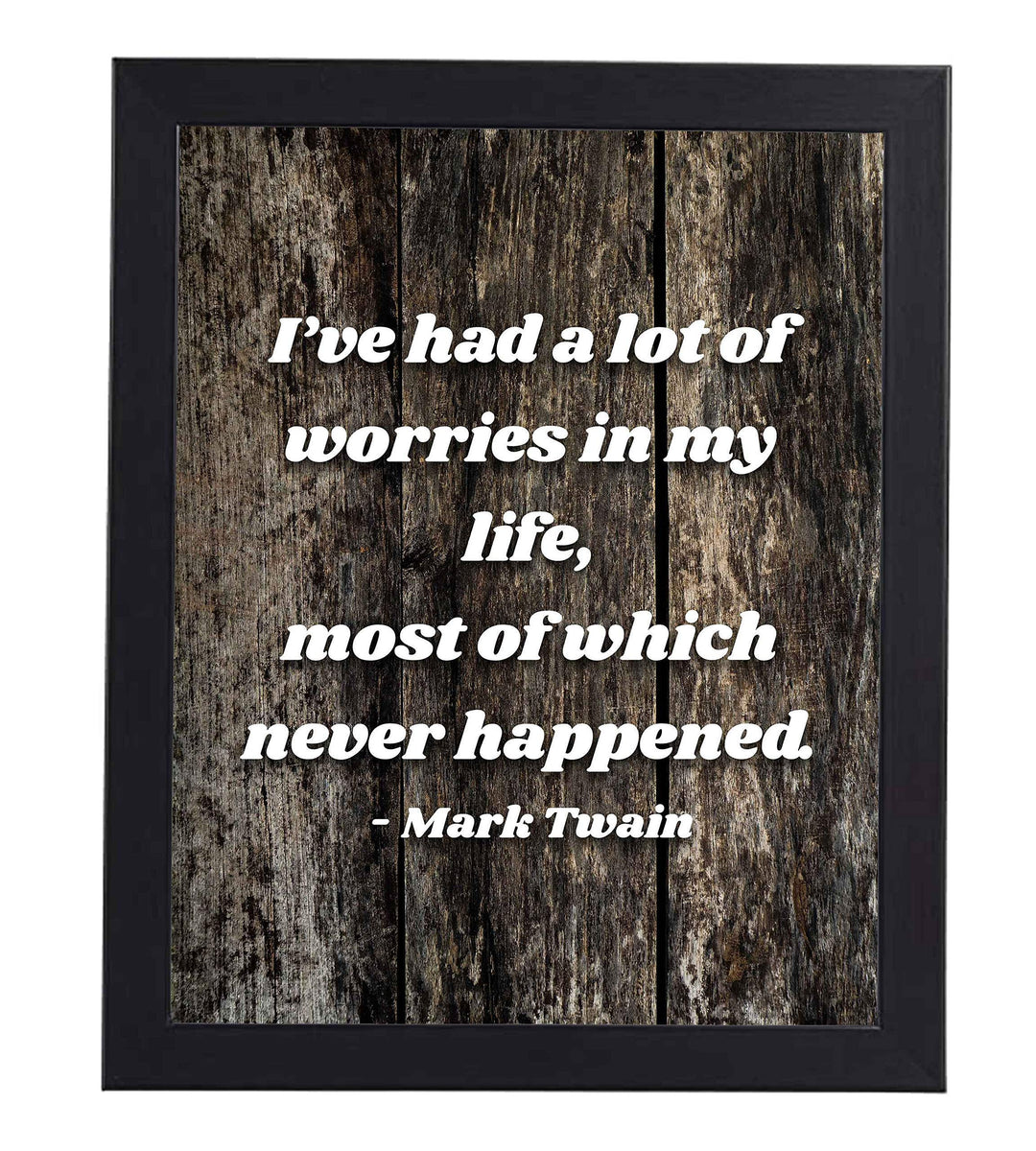 Mark Twain-"I&