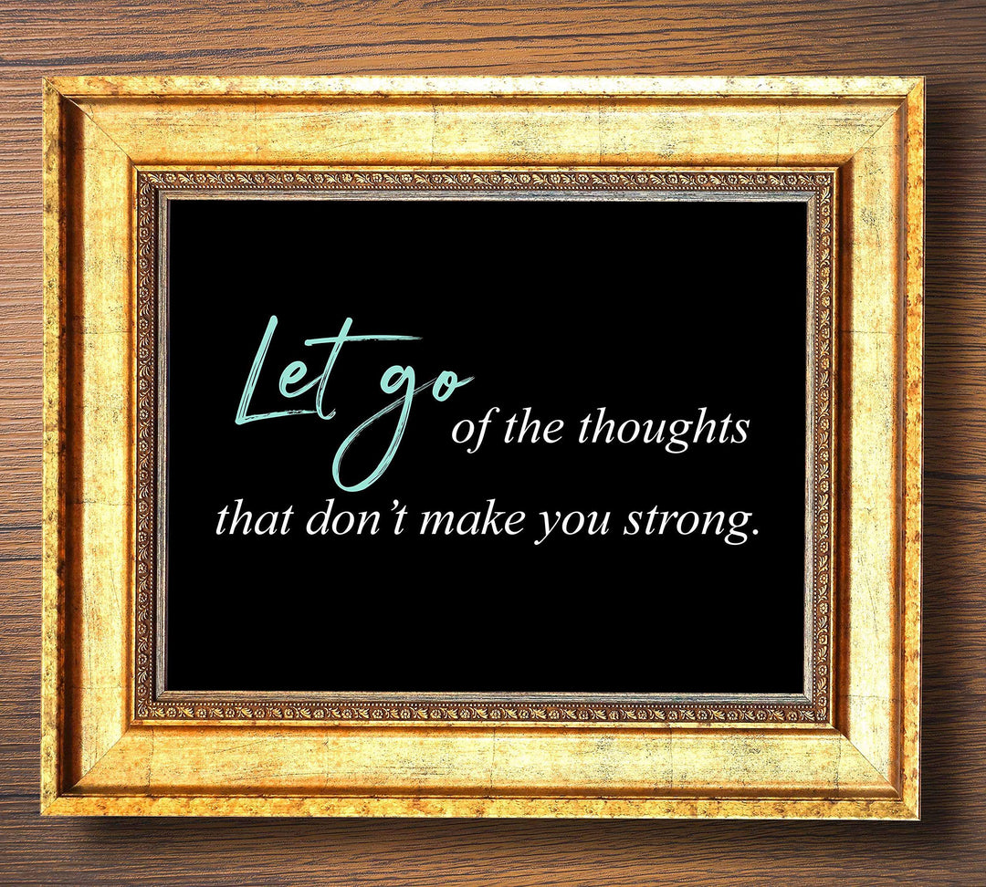 Let Go of Thoughts That Don&