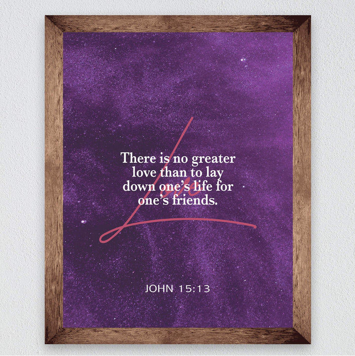 ?No Greater Love-For One&