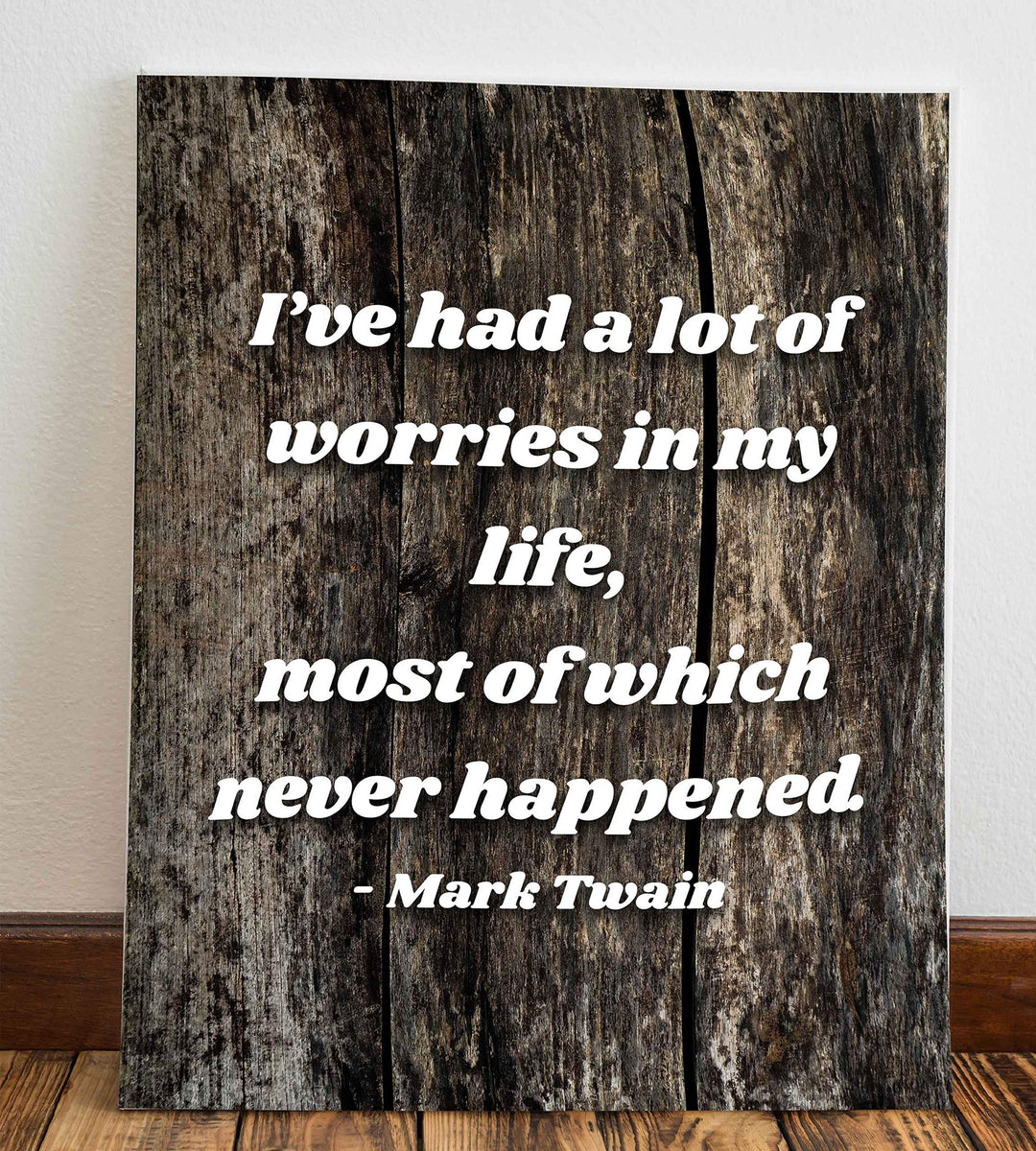 Mark Twain-"I&